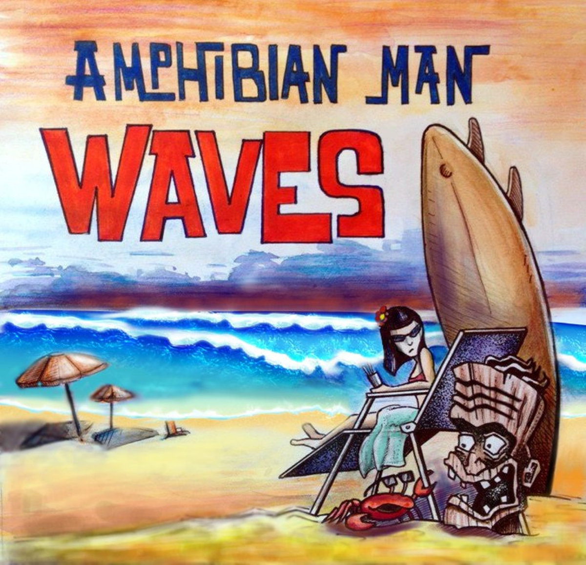 Amphibian Man - Waves EP