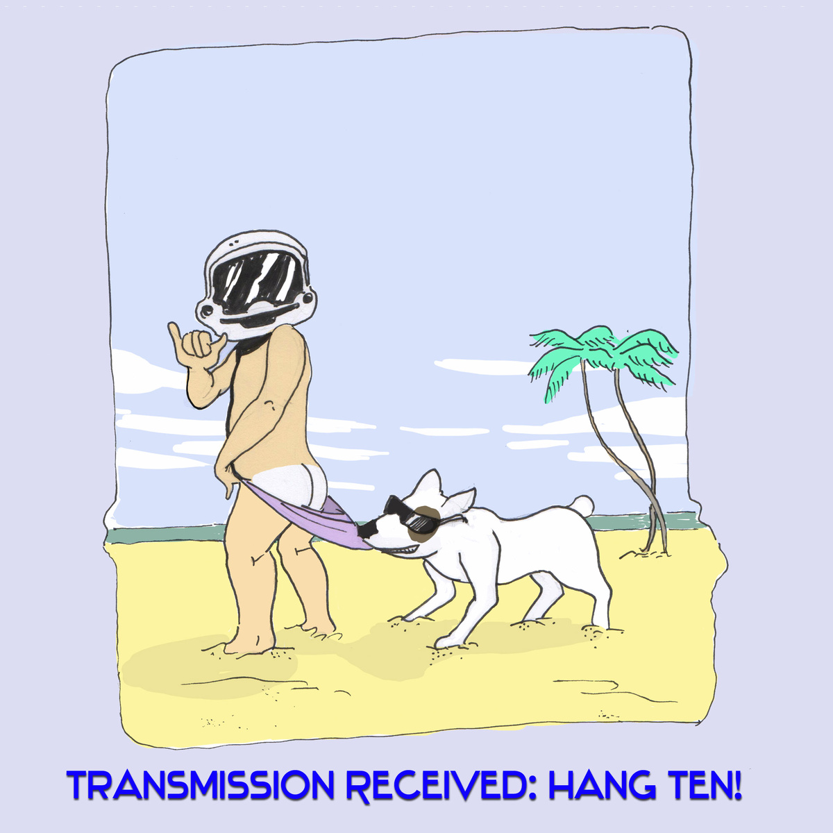 Timecop Beach Party - Transmission Received: Hang Ten!