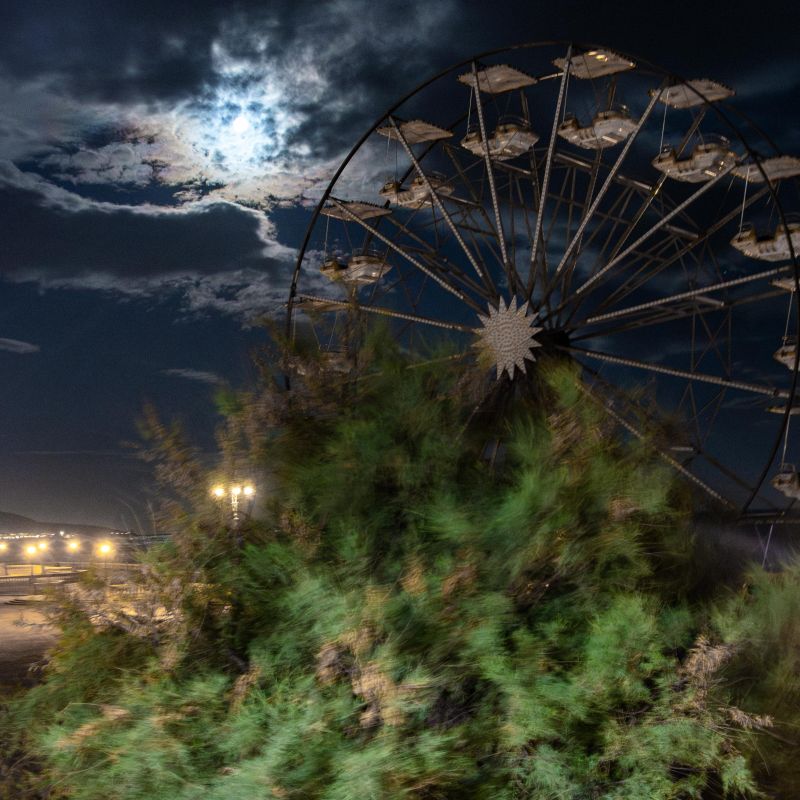 Ferris Wheel at Night